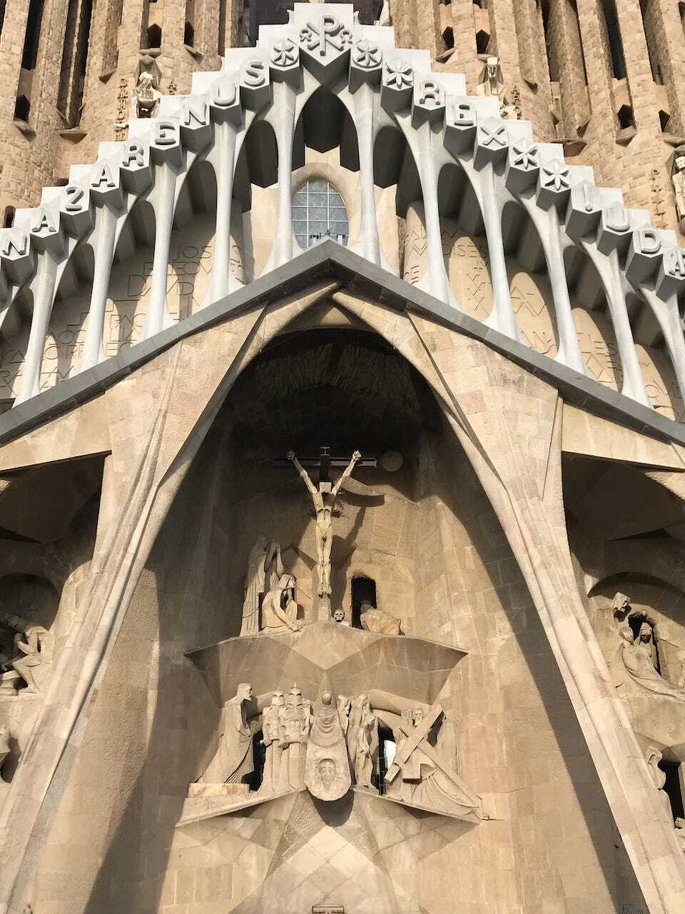 The Sagrada Família in Barcelona The Sagrada Família in Barcelona