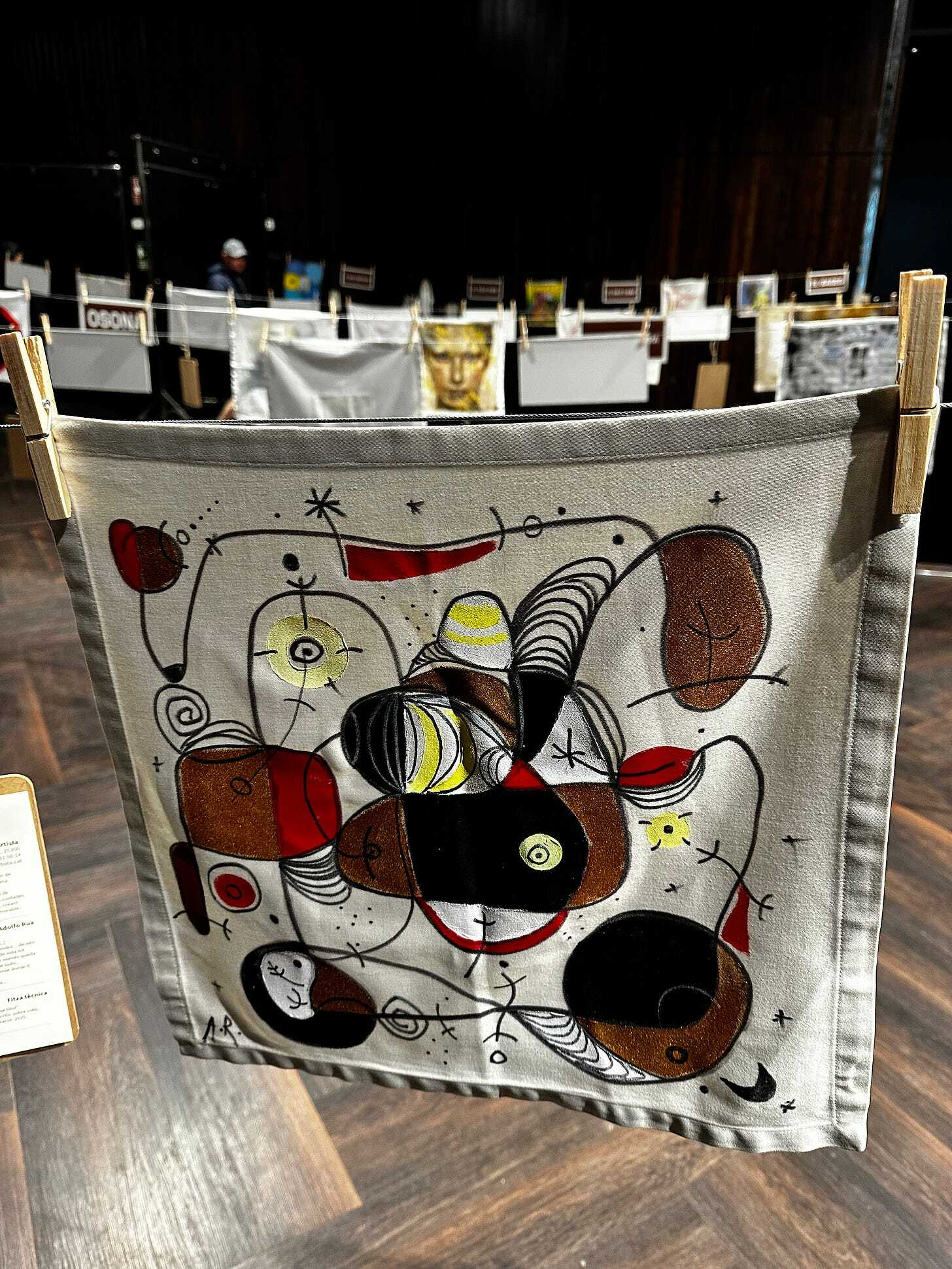 Tovallons d'Art: Sitges Exhibition