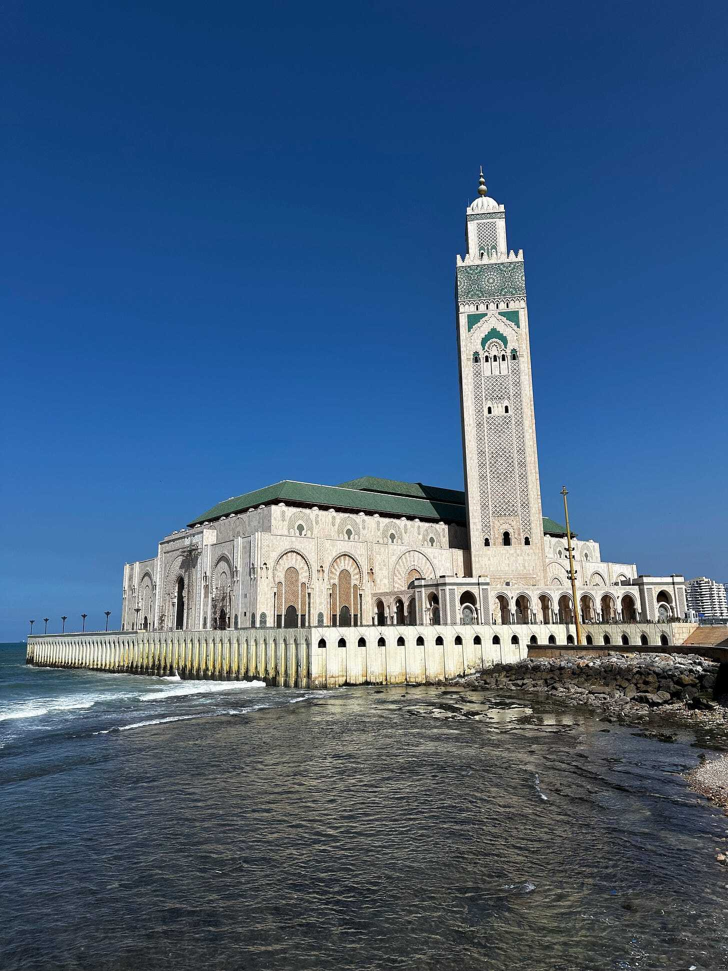 Casablanca’s Hassan II Mosque, Morocco