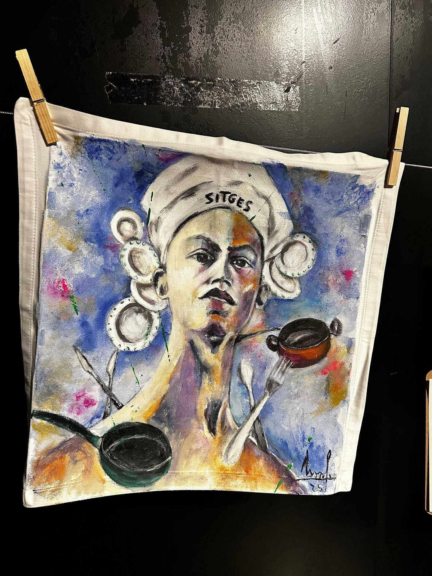 Tovallons d'Art: Sitges Exhibition