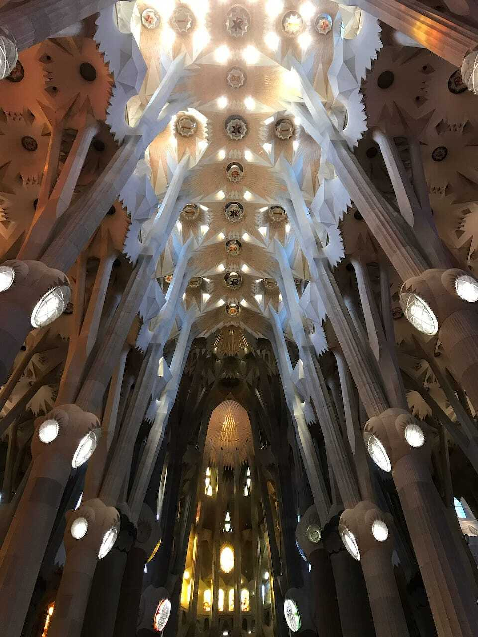 The Sagrada Família in Barcelona The Sagrada Família in Barcelona