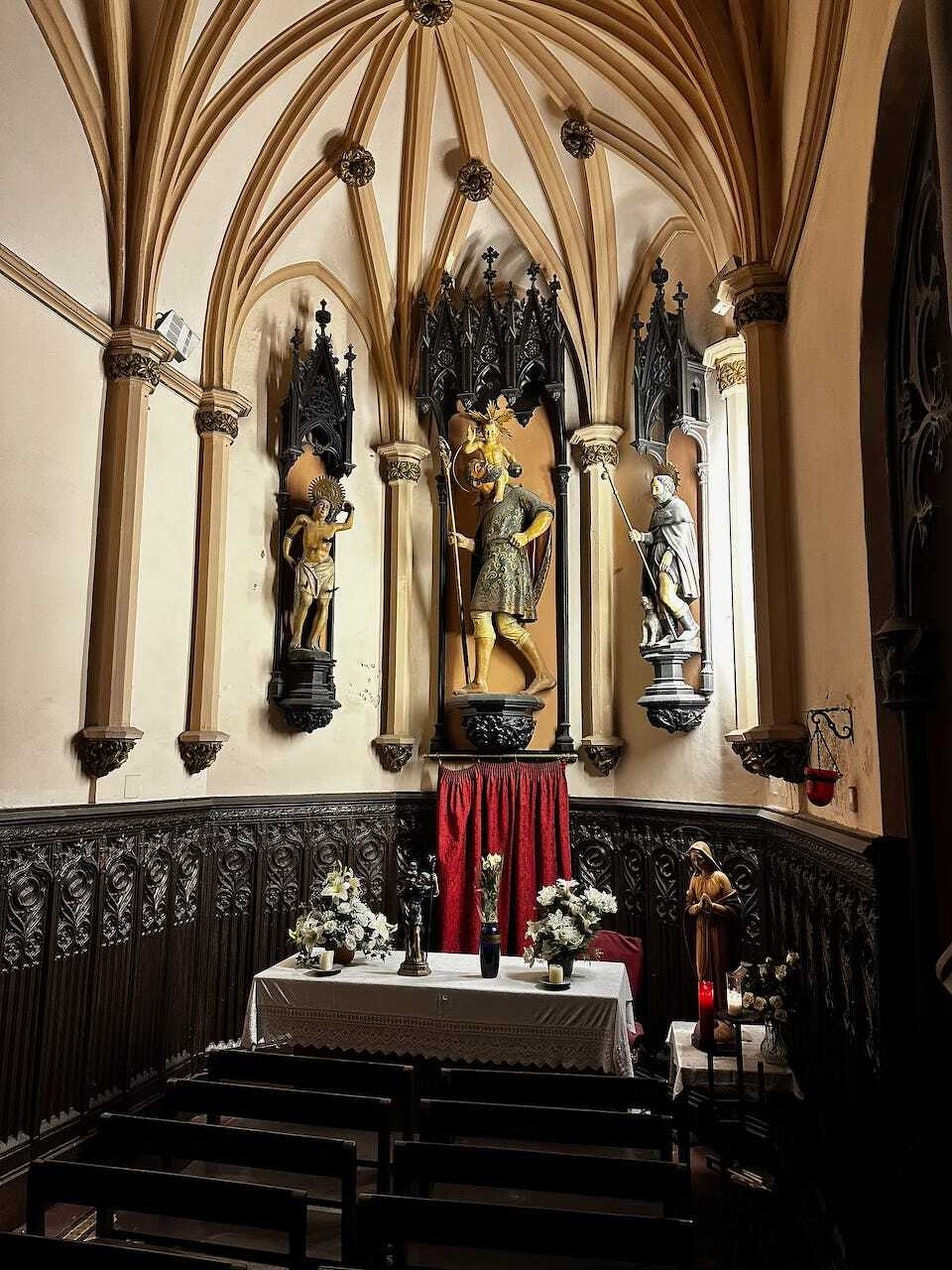 The Chapel of Saint Christopher of Regomir in Barcelona, Spain