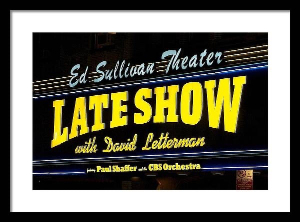 Nyc neon nights the ed sullivan theatre travel essayist.